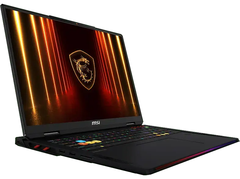 MSI Raider 18 HX AI A2XWIG-075 Gaming Notebook Zoll, Intel® Core™ Ultra 9 Prozessor 285HX, 64 GB RAM, 4 TB SSD gesamt, Windows 11 Home, GeForce RTX™ 5080, Core Black