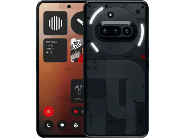 Nothing Phone (3a) 128 GB, Schwarz, Dual SIM