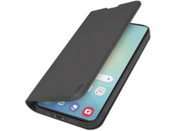 SBS 98015 Wallet Smooth Bookcover, für Samsung Galaxy S25, Schwarz; Handyhülle
