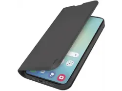SBS 98015 Wallet Smooth Bookcover, für Samsung Galaxy S25, Schwarz; Handyhülle