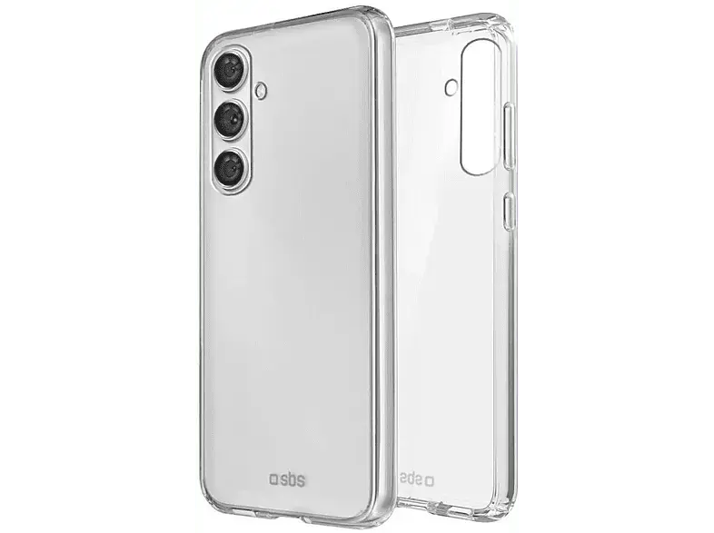 SBS 98107 Skinny Clear Backcover, für Samsung Galaxy S25, Transparent; Handyhülle