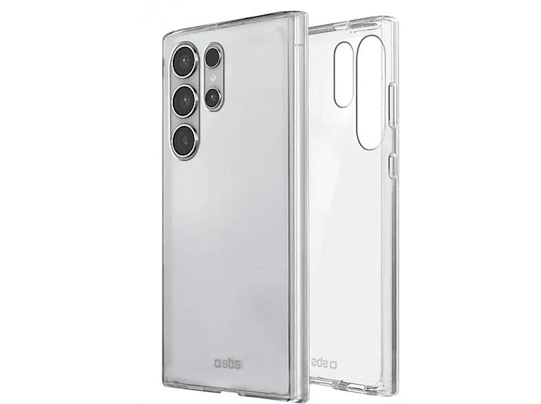 SBS 98206 Skinny Clear Backcover, für Samsung Galaxy S25 Ultra, Transparent; Handyhülle