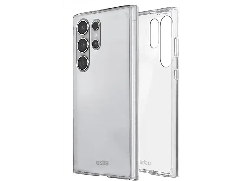SBS 98206 Skinny Clear Backcover, für Samsung Galaxy S25 Ultra, Transparent; Handyhülle