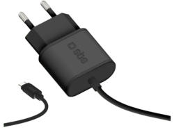 SBS 37447 Ladegerät, 10W, inkl. 1m USB-Type-C-Kabel; Reiseladegerät
