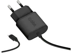 SBS 37447 Ladegerät, 10W, inkl. 1m USB-Type-C-Kabel; Reiseladegerät