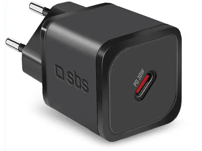 SBS 38158 GaN Ladegerät mit Power Delivery, 30W, USB-Type-C