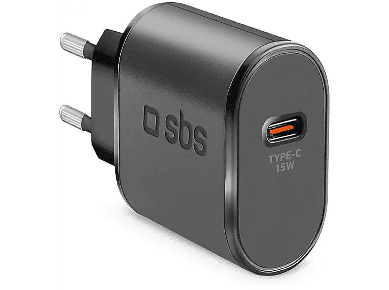 SBS 15203 Ladegerät mit Adaptive Fast Charge, 15W, USB-Type-C