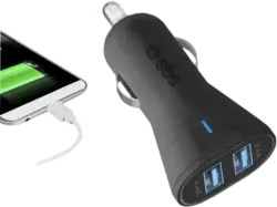 SBS 37249 Autoladegerät, 12W, 2x USB-Type-A