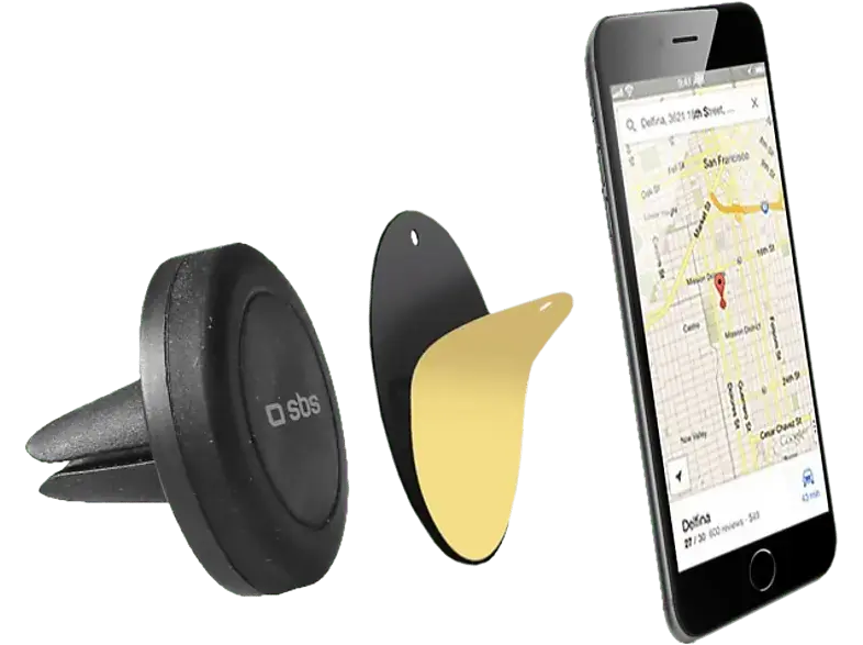 SBS 10884 Magnet Air Vent Autohalterung für Lüftungsschlitz; Universal-KFZ-Halterung