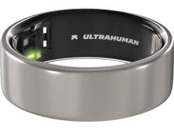 Ultrahuman Ring Air, Größe 9, Raw Titanium, Smart; Smart Ring