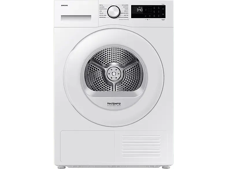 Samsung DV90DG52A0TEEG Wärmepumpentrockner (9 kg, C, 65 dB(A)), Weiß)