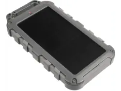 XTORM Outdoor Solar-Powerbank 10.000 mAh mit LED-Taschenlampe; Solar Charger