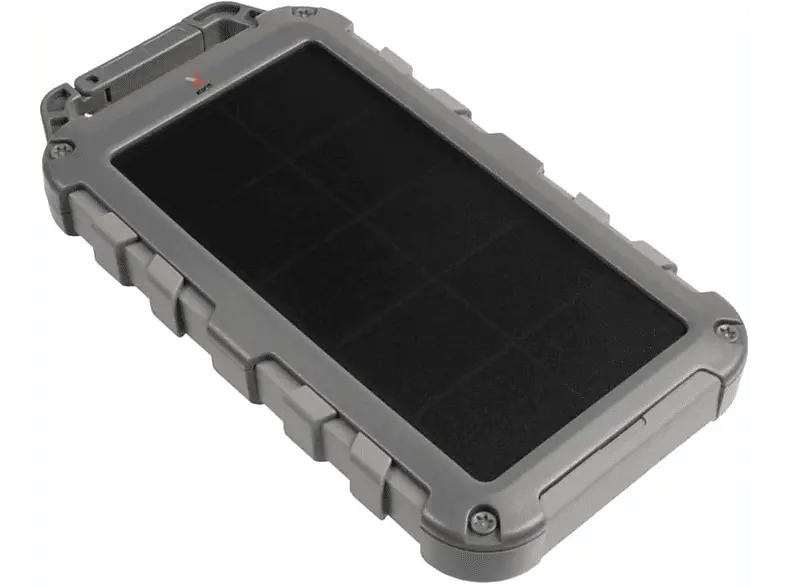 XTORM Outdoor Solar-Powerbank 10.000 mAh mit LED-Taschenlampe; Solar Charger