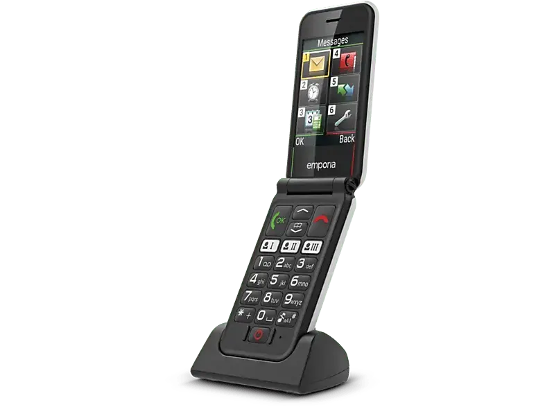 Emporia Mobiltelefon Simplicity Glam, Weiß