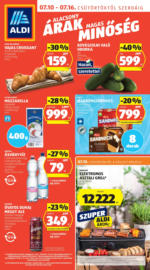 Aldi újság érvényessége 2025.07.16.-ig