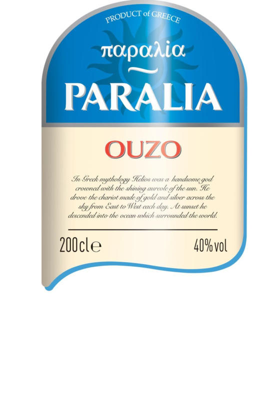 PARALIA Узо 40% vol