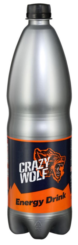CRAZY WOLF Енeргийна напитка различни видове