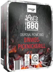 Countryside Let's BBQ Комплект за грил за еднократна употреба