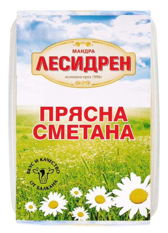 Лесидрен Сметана прясна