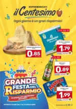Il Centesimo Grande Festa del Risparmio - al 17.07.2025