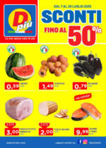 Dpiù Discount Sconti fino al 50% - al 20.07.2025