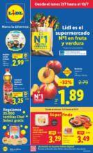 Lidl № 1 PRECIO - Ofertas válidas del 07/07 al 13/07 - hasta el 13.07.2025