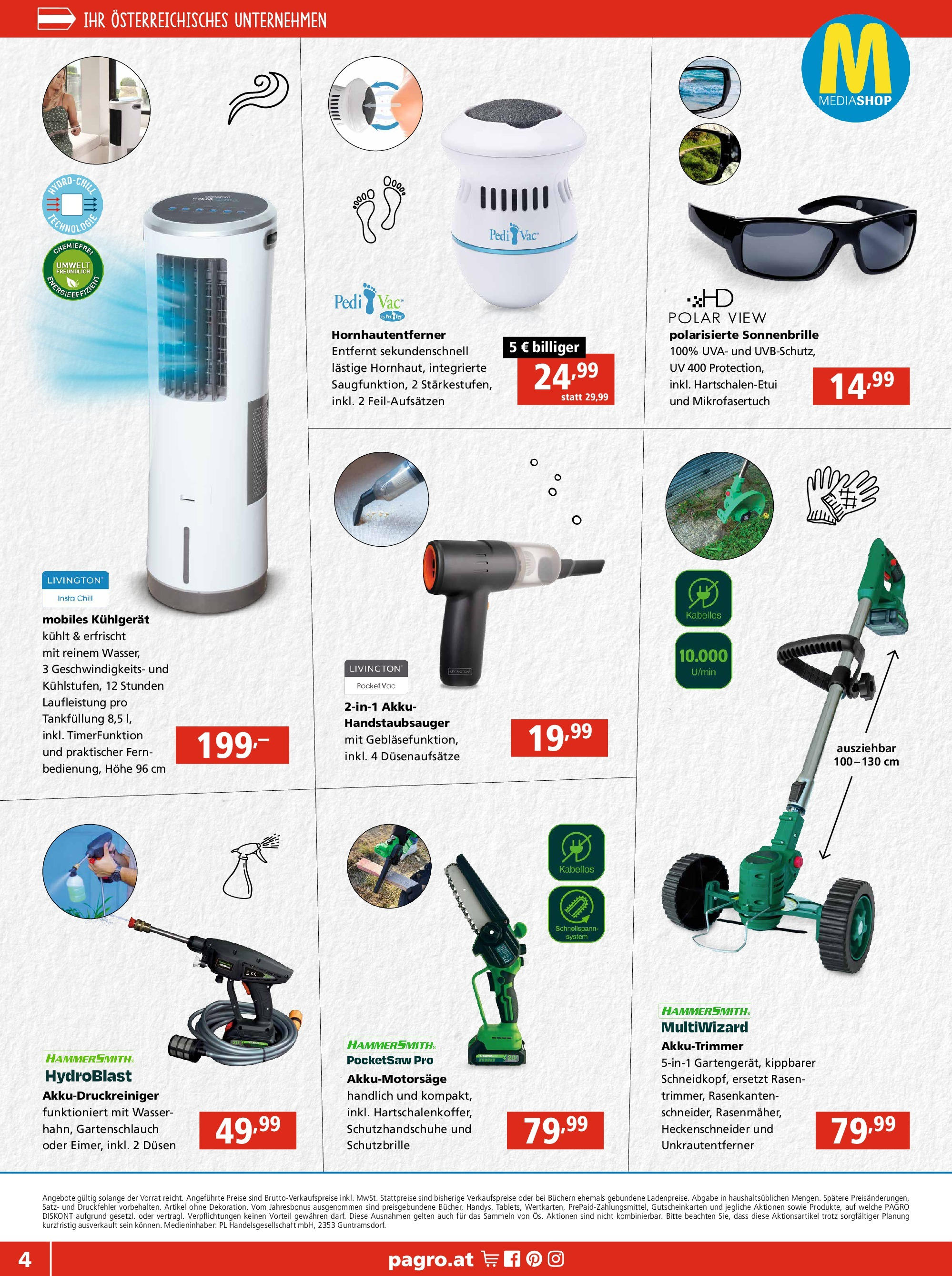 Pagro-Diskont - PAGRO DISKONT: Flugblatt von 09.07.2025 - Aktuelle Angebote | Seite: 4 | Produkte: Wasser
