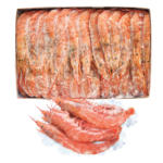 Mix Markt Argentinische Rotgarnelen, roh, mit Kopf, mit Schale, nicht entdarmt, tiefgefroren. 21-30 2kg Pack. /lose - bis 12.07.2025