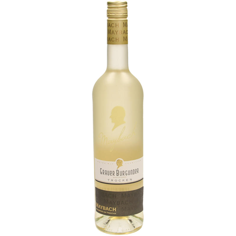 Weißwein. Deutscher Qualitätswein. Grauer Burgunder. Trocken