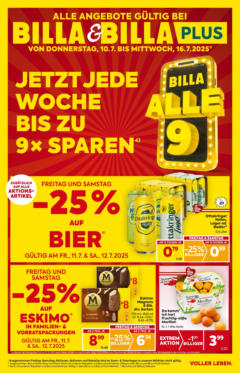 Vorschau von dem Prospekt - Billa Flugblatt - Wien gültig ab 10.07.2025