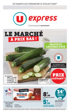 U Express - Prévisualisation de U Express - Le marché à prix bas! valide à partir de 06.07.2025
