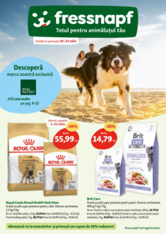 Previzualizarea de cataloage: Fressnapf Catalog nou valabil de la 10.07.2025