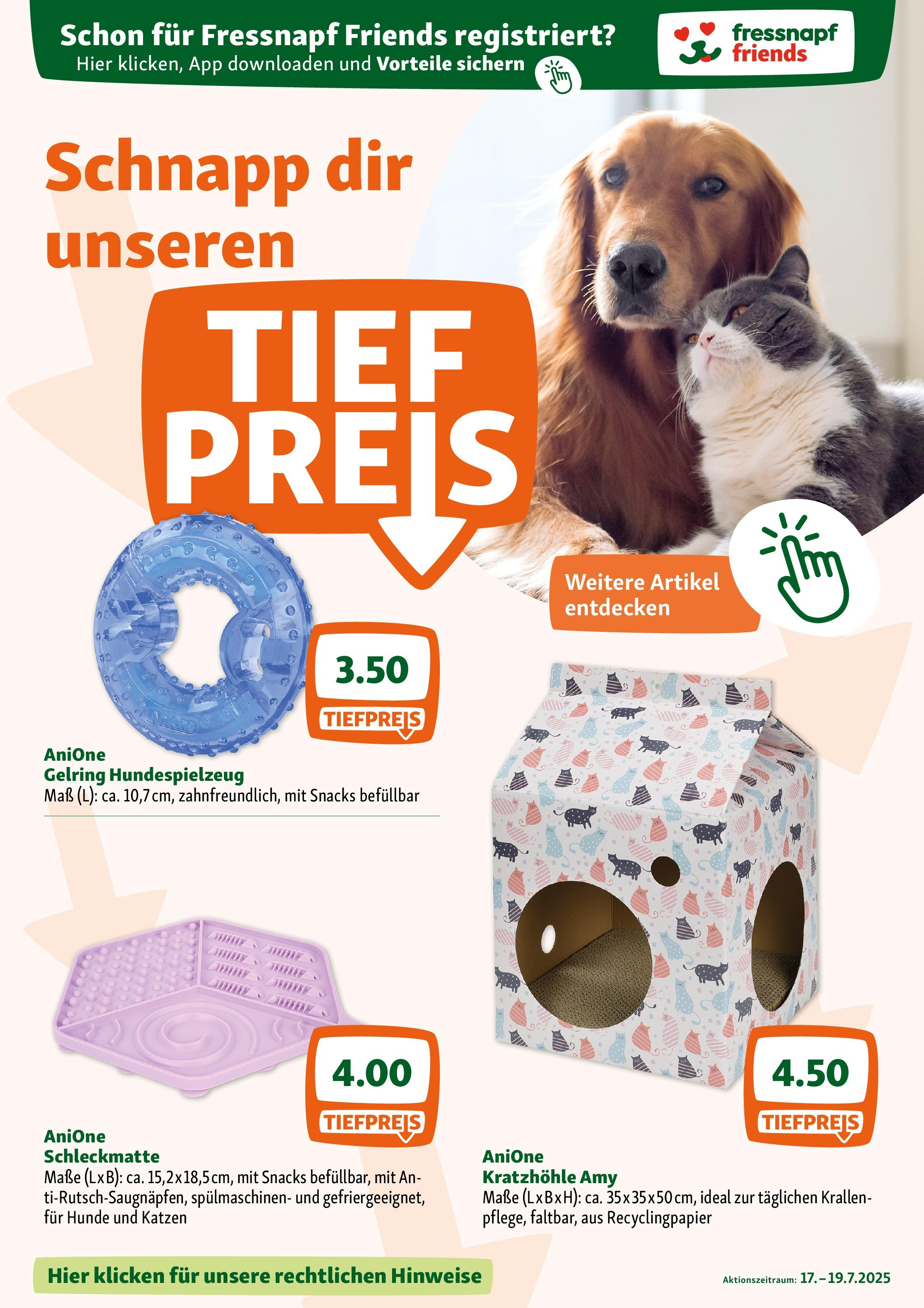 Fressnapf Flugblatt von 17.07.2025 - Aktuelle Angebote | Seite: 4