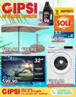 Gipsi Le grandi offerte! - al 23.07.2025