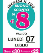 EUROSHOP Monopoli Buono sconto di 8 euro - al 07.07.2025