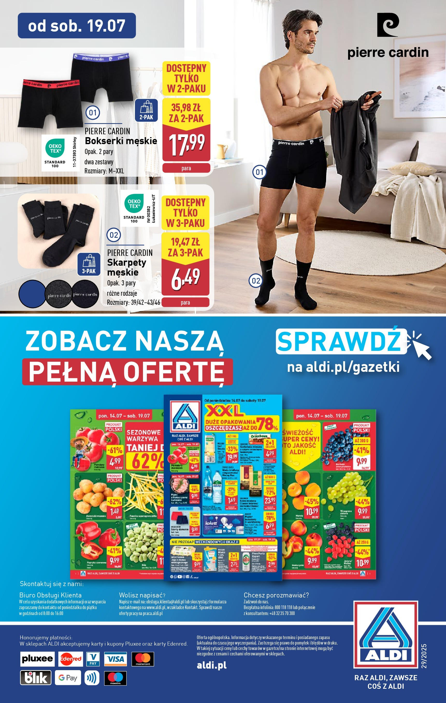 Aldi Gazetka - Hity od Środy i od Soboty od 16.07.2025 - Ulotka PDF, promocje | Strona: 14 | Produkty: Cytryna, Por, Skarpety męskie, Jaja