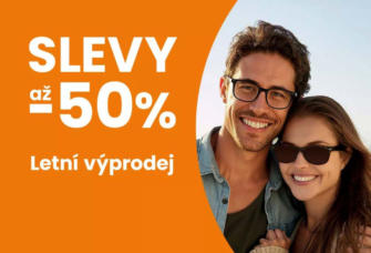 Letní výprodej dioptrických i slunečních brýlí