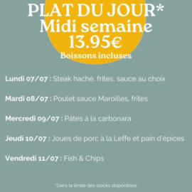 Plat Du Jour