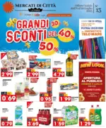 Mercati di Città Grandi sconti del 30% 40% 50% - al 20.07.2025