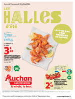 Auchan Supermarché Les halles d'été, les prix bas c'est toujours de saison - au 12.07.2025