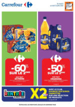 Carrefour -50% SUR LE 2ÈME SUR TOUT EXTRËME - au 21.07.2025