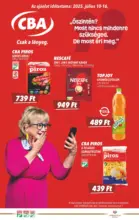 CBA: CBA újság érvényessége 2025.7.16-ig - 2025.07.16 napig