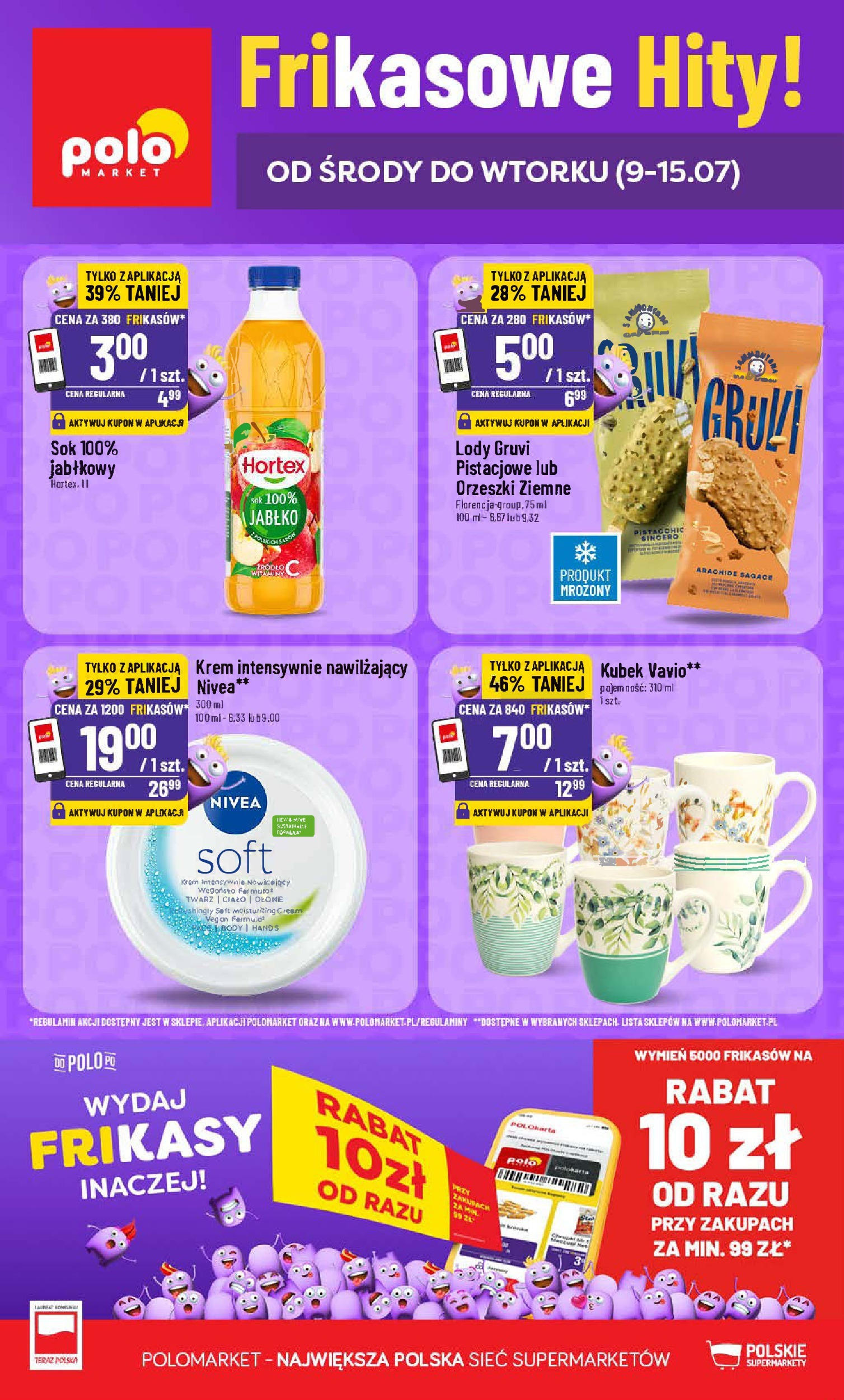 POLOmarket gazetka promocyjna (09.07.2025) - Nowa ulotka - Numer strony 1