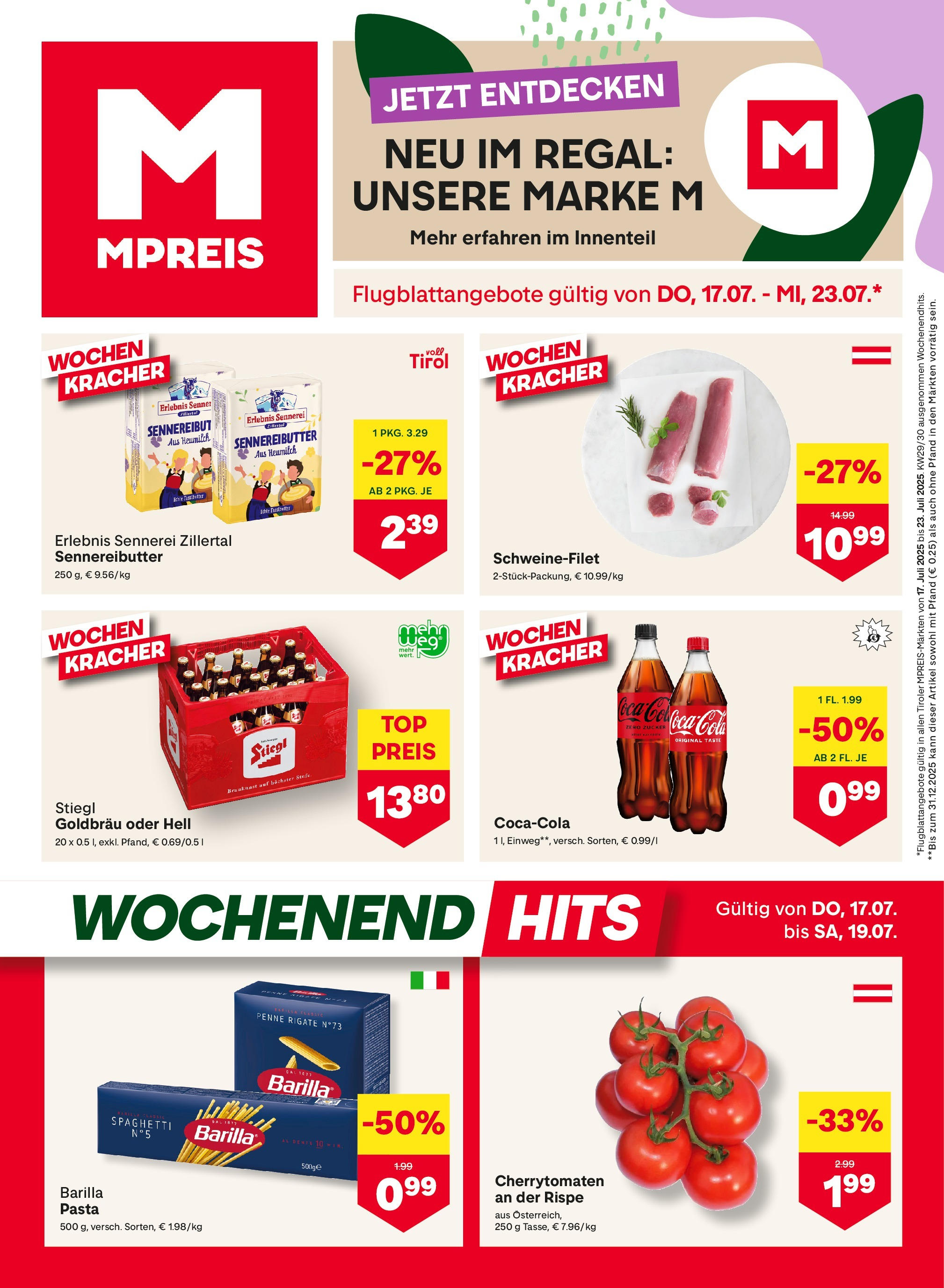  MPREIS Lans ab (17.07.2025 - 23.07.2025) - Seite 1