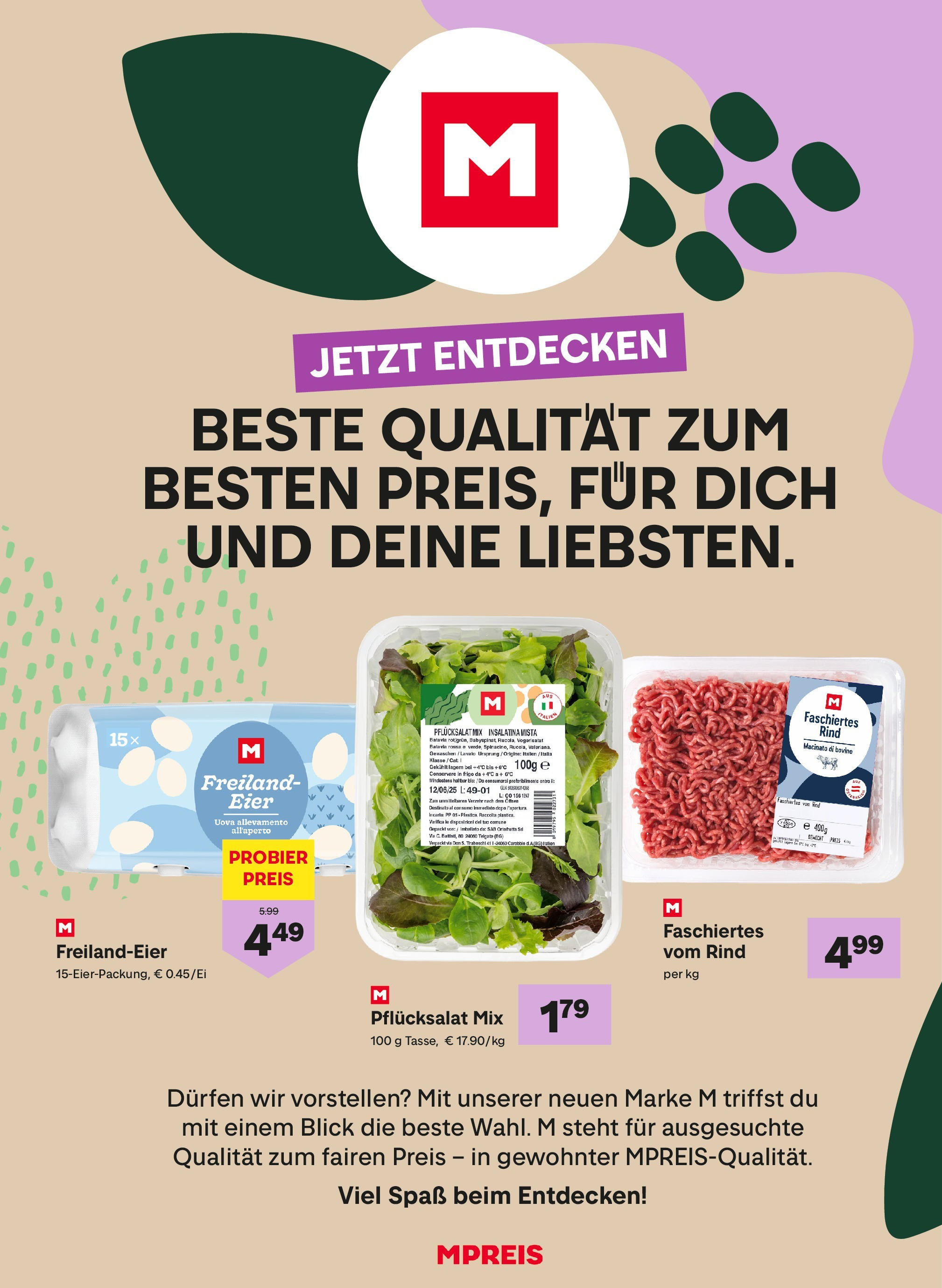 MPREIS Oberdrauburg von 16.07.2025 - Aktuelle Angebote | Seite: 7 | Produkte: Eier