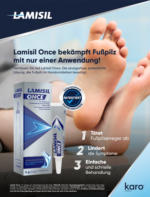 Saxonia-Apotheke-Internat.Apo. Lamisil Once: Fußpilz mit nur 1 Anwendung loswerden! - bis 19.07.2025