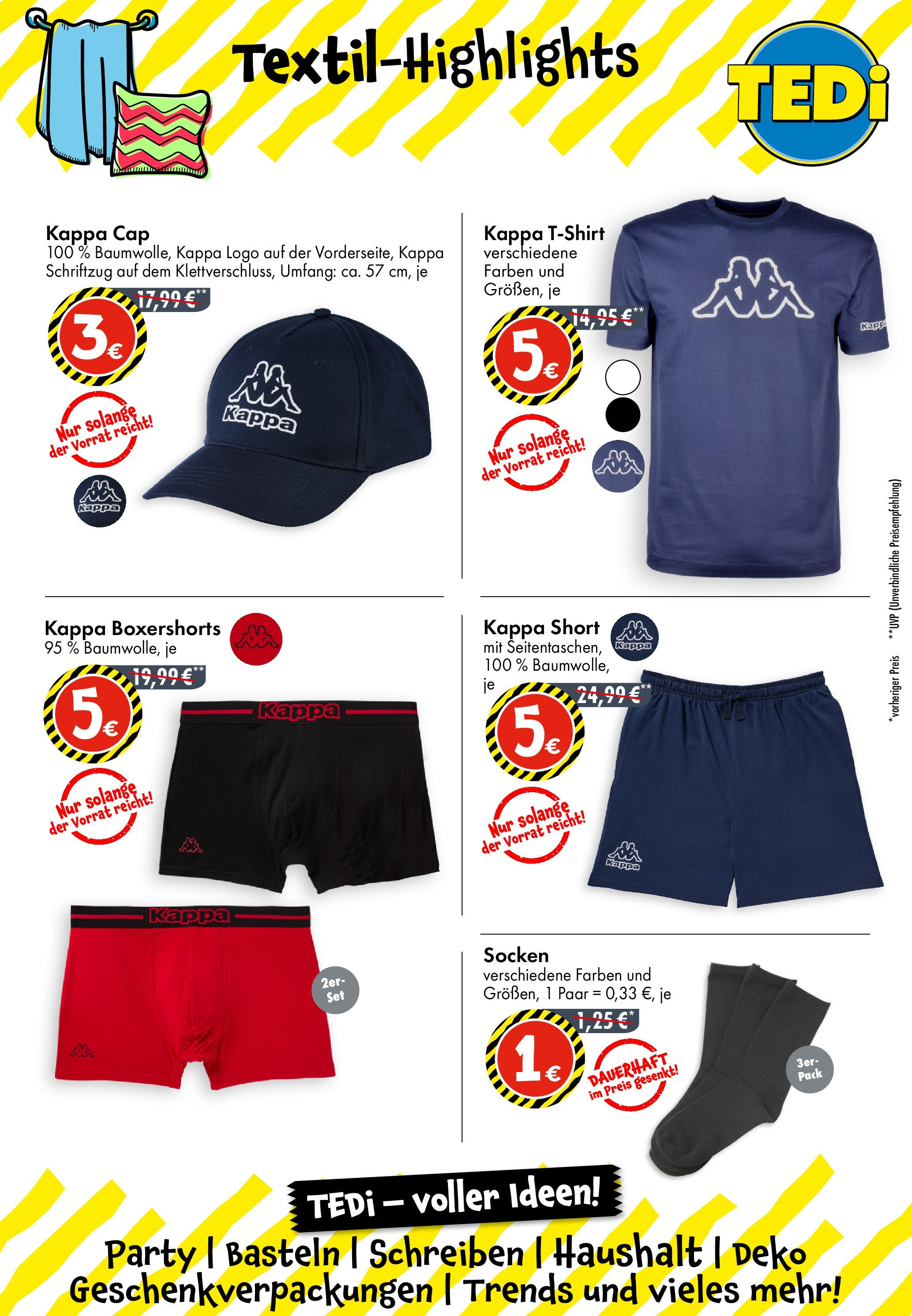 TEDi Neueröffnung in Essen (ab 09.07.2025) zum Blättern | Seite: 7 | Produkte: Socken