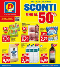 Sconti fino al 50%