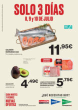 Precios válidos del 8 al 10 de julio de 2025 en Península y Baleares