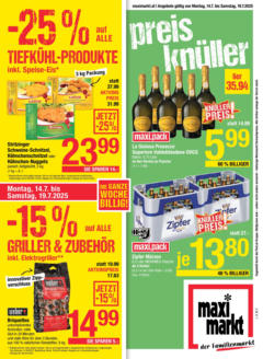 Vorschau von dem Prospekt - Maximarkt Vöcklabruck, Wels gültig ab 14.07.2025